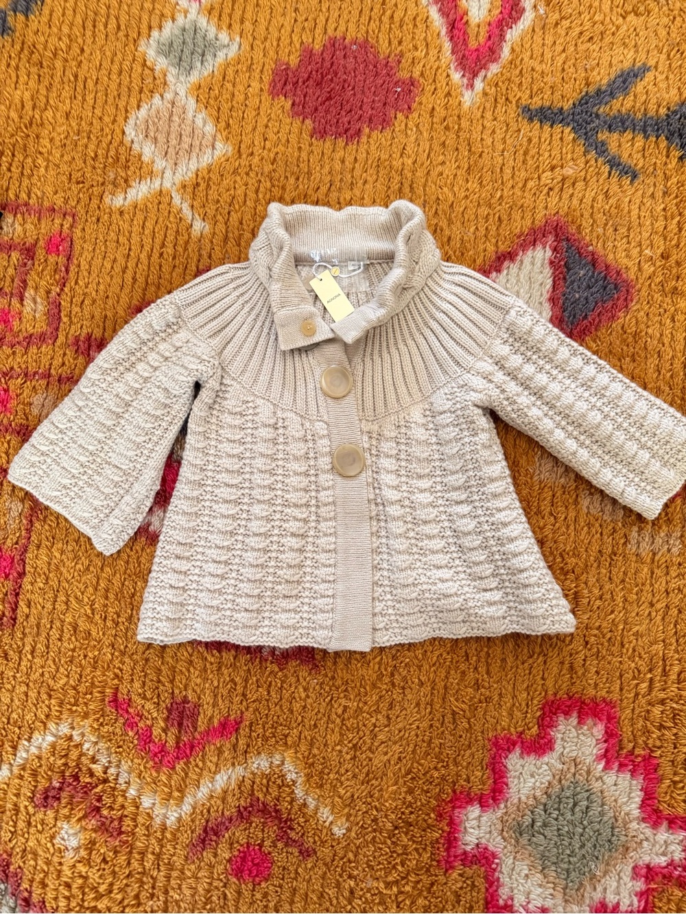Agnona cropped cashmere cardigan sweater